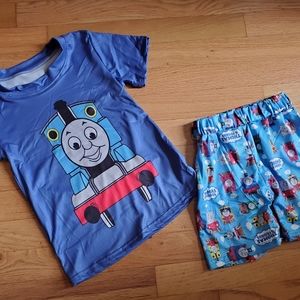 New Thomas the train shorts outfit